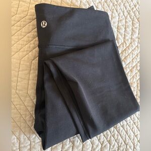 NWOT lululemon wunder under leggings size 8 black